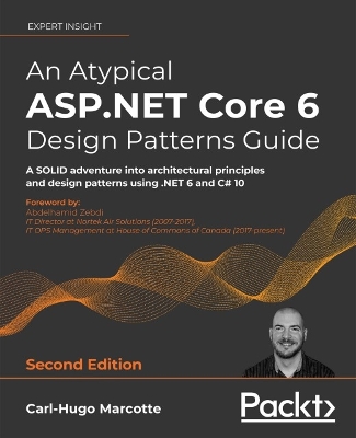 Book cover for An Atypical ASP.NET Core 6 Design Patterns Guide