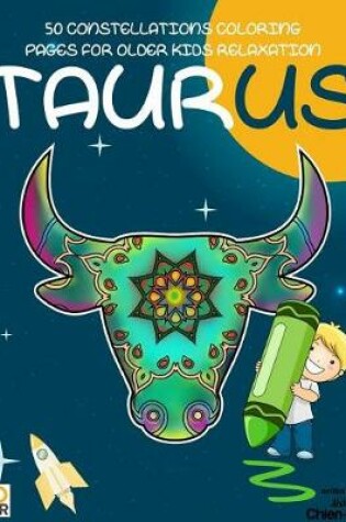 Cover of Taurus 50 Coloring Pages for Older Kids Relaxation