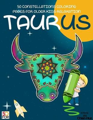 Book cover for Taurus 50 Coloring Pages For Older Kids Relaxation