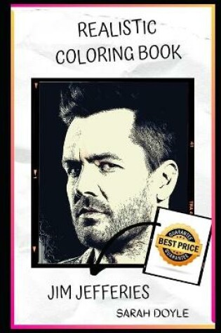 Cover of Jim Jefferies Realistic Coloring Book