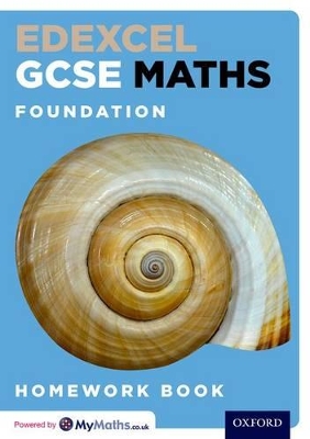 Book cover for Edexcel GCSE Maths Foundation Homework Book