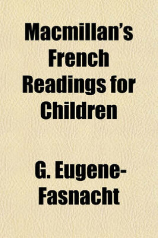Cover of MacMillan's French Readings for Children