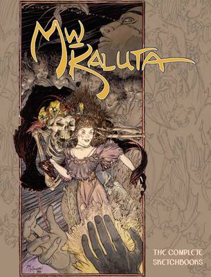 Book cover for Michael Wm. Kaluta The Complete Sketchbooks