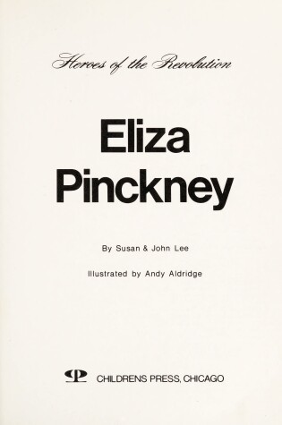 Cover of Eliza Pinckney