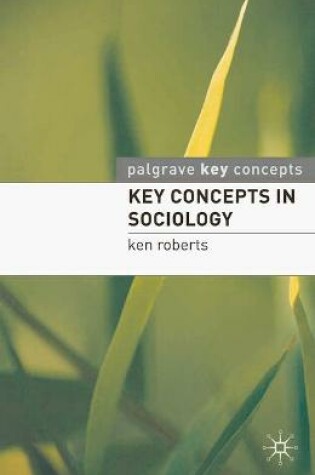 Cover of Key Concepts in Sociology