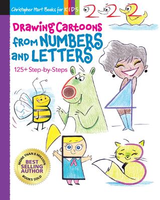 Book cover for Drawing Cartoons from Numbers and Letters