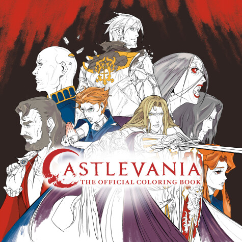 Book cover for Castlevania: The Official Coloring Book