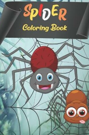 Cover of Spider Coloring Book