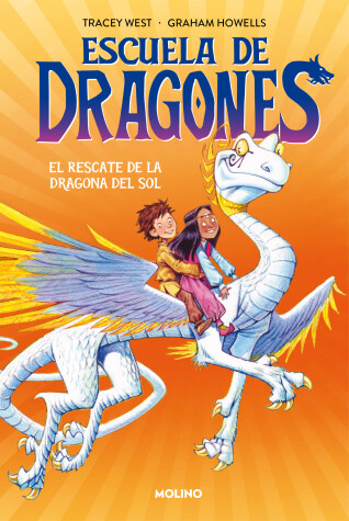 Book cover for El rescate de la dragona del sol / Dragon Masters: Saving the Sun Dragon