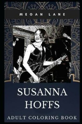 Cover of Susanna Hoffs Adult Coloring Book