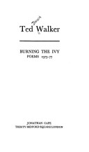Cover of Burning the Ivy