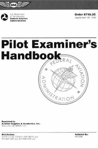 Cover of Pilot Examiner's Handbook