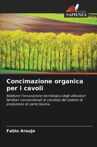 Cover of Concimazione organica per i cavoli
