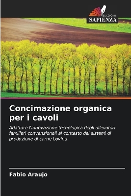 Book cover for Concimazione organica per i cavoli