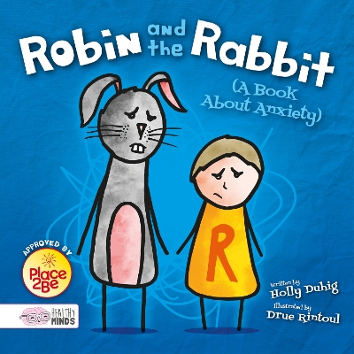 Book cover for Robin and the Rabbit (A Book About Anxiety)