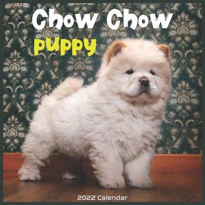 Book cover for Chow Chow Puppy 2022 Calendar