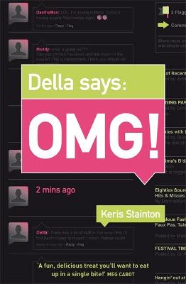 Book cover for Della says: OMG!