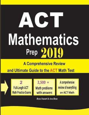 Book cover for ACT Mathematics Prep 2019