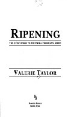 Cover of Ripening