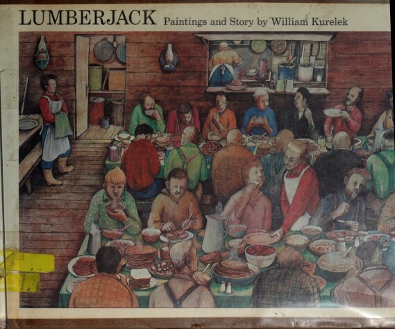 Book cover for Lumberjack: Paintings and Story