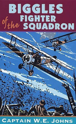 Book cover for Biggles of the Fighter Squadron