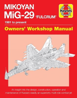 Book cover for Mikoyan Mig-29 'Fulcrum' Manual