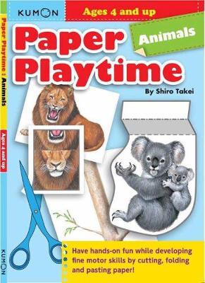 Book cover for Paper Playtime: Animals