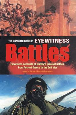 Book cover for The Mammoth Book of Eyewitness Battles