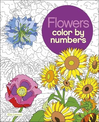 Cover of Flowers Color by Numbers