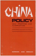 Book cover for China Policy:New Priorities &