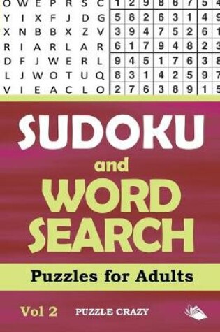 Cover of Sudoku and Word Search Puzzles for Adults Vol 2
