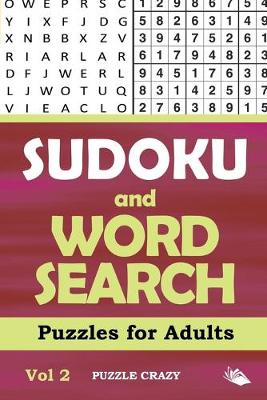 Book cover for Sudoku and Word Search Puzzles for Adults Vol 2