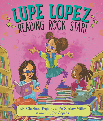 Book cover for Lupe Lopez: Reading Rock Star!