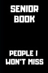 Book cover for People I Won't Miss