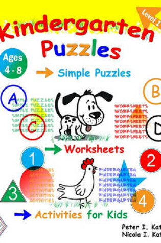 Cover of Kindergarten Puzzles - Level 1