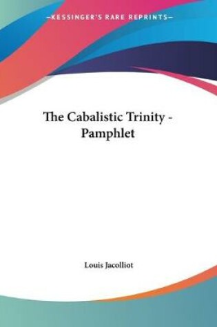 Cover of The Cabalistic Trinity - Pamphlet