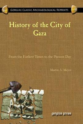 Book cover for History of the City of Gaza