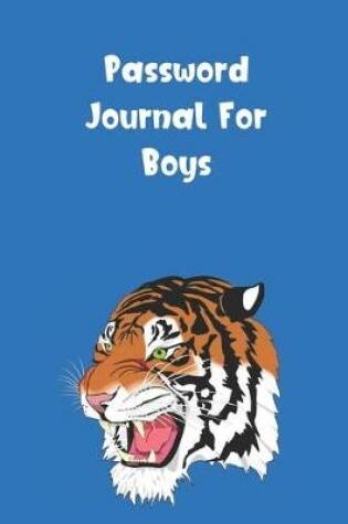 Cover of Password Journal For Boys