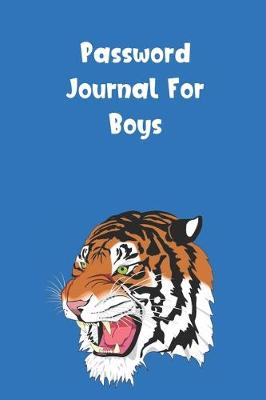 Book cover for Password Journal For Boys