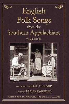 Book cover for English Folk Songs from the Southern Appalachians, Vol 1