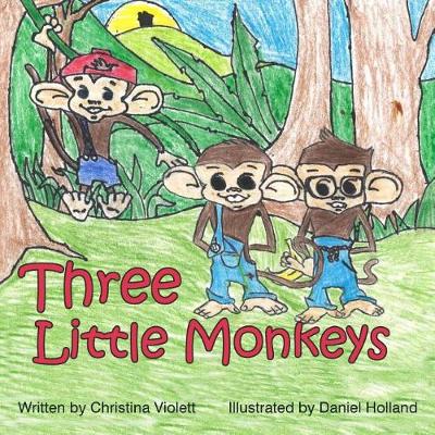 Book cover for Three Little Monkeys