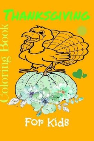 Cover of Thanksgiving coloring book for kids