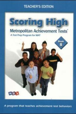 Cover of SCORING HIGH ON MAT - TEACHER EDITION GRADE 8