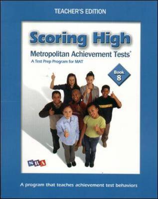 Book cover for SCORING HIGH ON MAT - TEACHER EDITION GRADE 8
