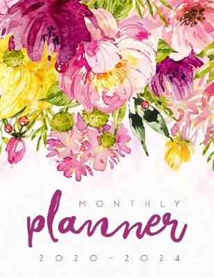 Book cover for 2020-2024 Monthly Planner