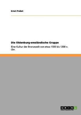 Book cover for Die Oldenburg-emslandische Gruppe