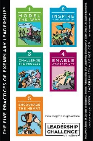 Cover of The Leadership Challenge Workshop Card, 4e: Side A - The Ten Commitments of Leadership; Side B - The Five Practices of Exemplary Leadership