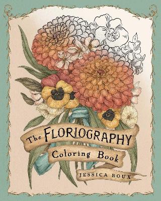 Book cover for Floriography Coloring Book