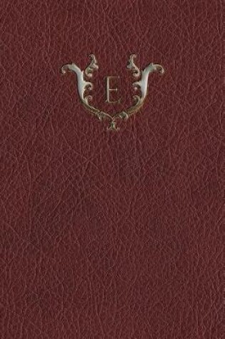 Cover of Monogram "e" Any Day Planner Journal