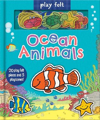 Book cover for Play Felt Ocean Animals - Activity Book